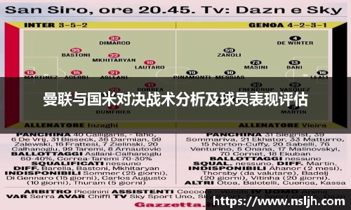 曼联与国米对决战术分析及球员表现评估